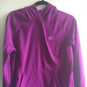 North Face Purple Hoodie